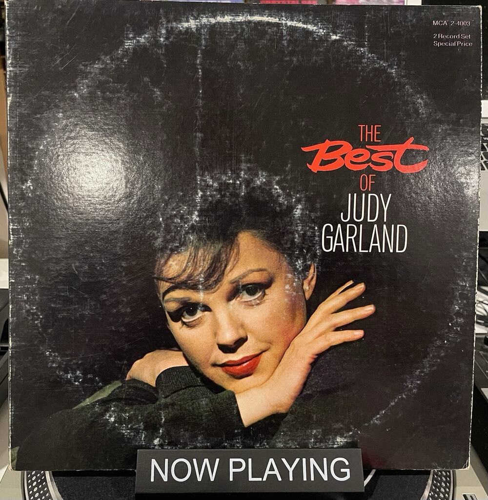 The Best of Judy Garland two-record set MCA2-4003 Preowned